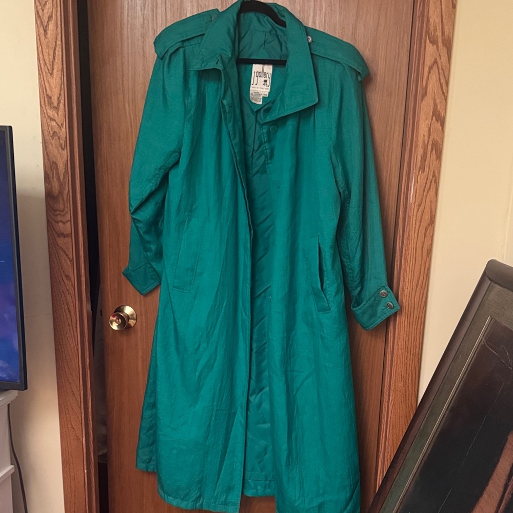 Gallery Emerald Trench Coat